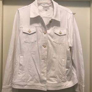 Denim knit jean jacket